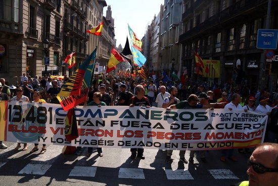 Manifestacions a Barcelona aquest 29 d''octubre