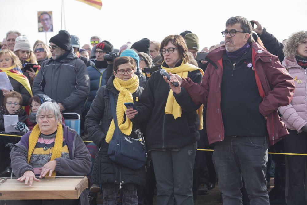 Acte a l'esplanada de Lledoners convocat per Assem