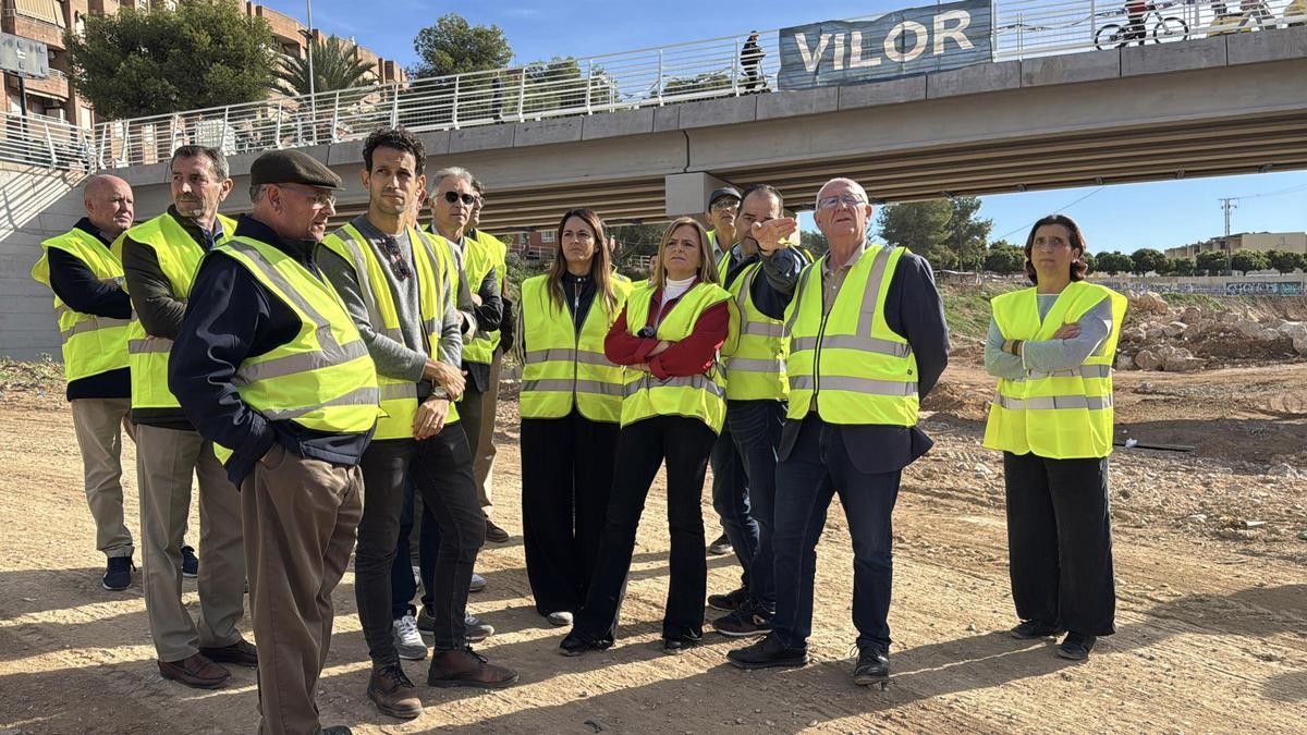 Supervisión de las obras del Pont Nou de Paiporta