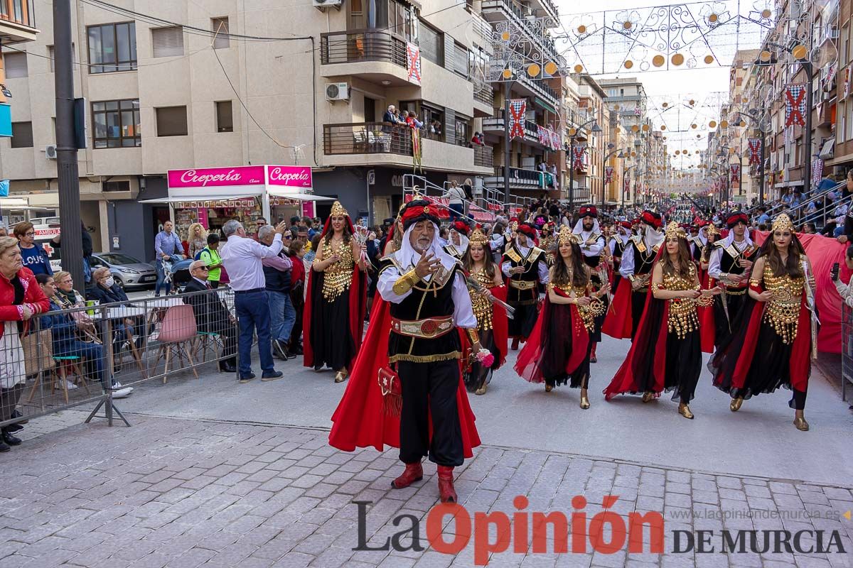 Procesión de subida a la Basílica en las Fiestas de Caravaca (Bando Moro)