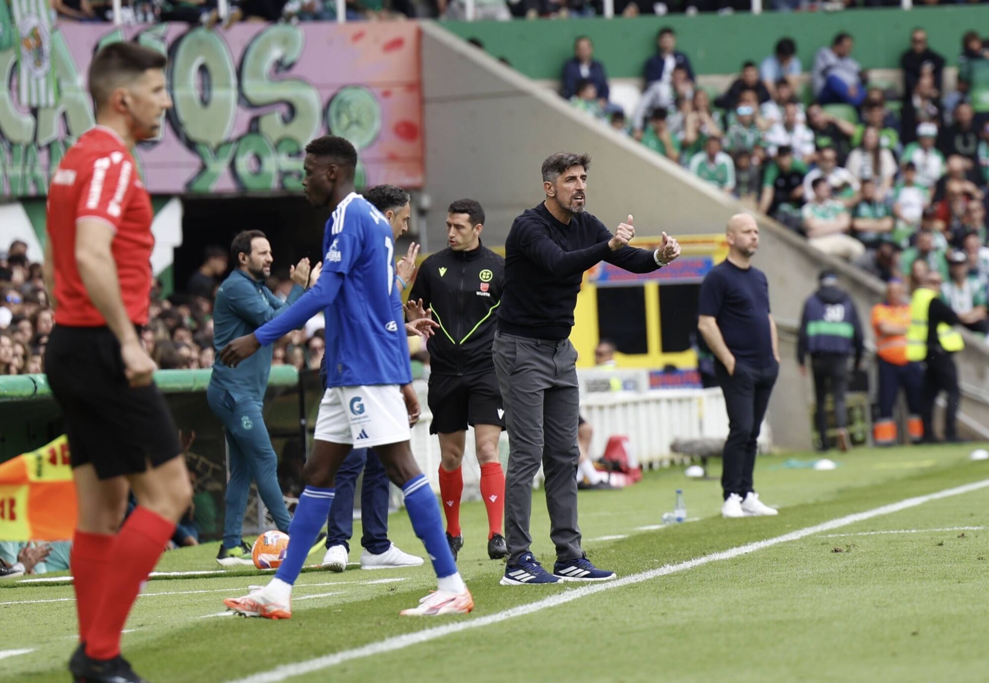 Así fue el partido entre el Real Oviedo y el Racing de Santander