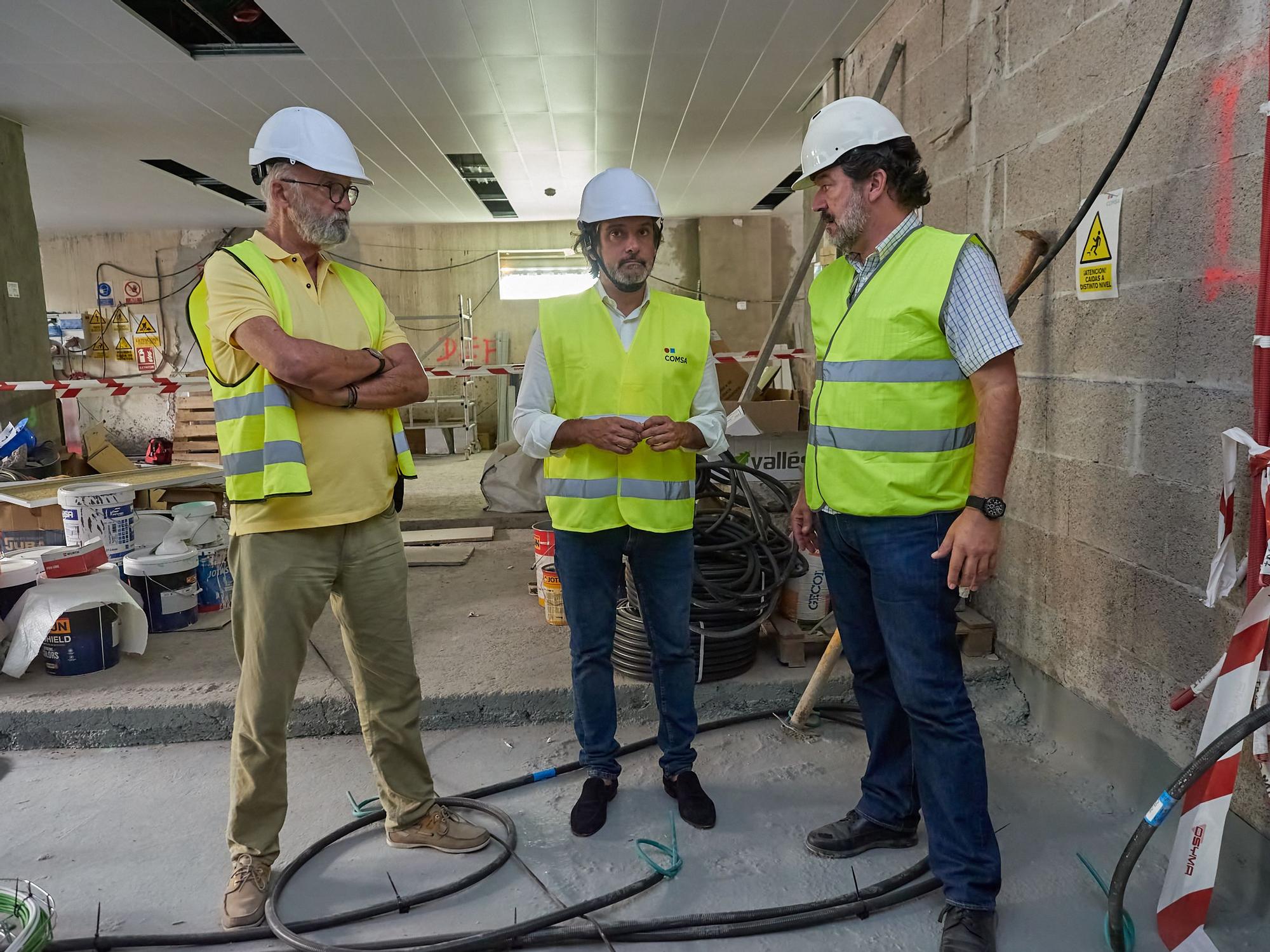 Obras de rehabilitación del edificio de servicios administrativos del Parlamento de Canarias