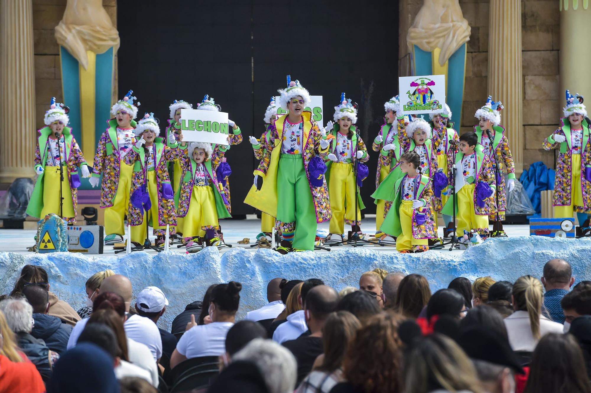 Encuentro de murgas y comparsas infantiles del Carnaval de Las Palmas