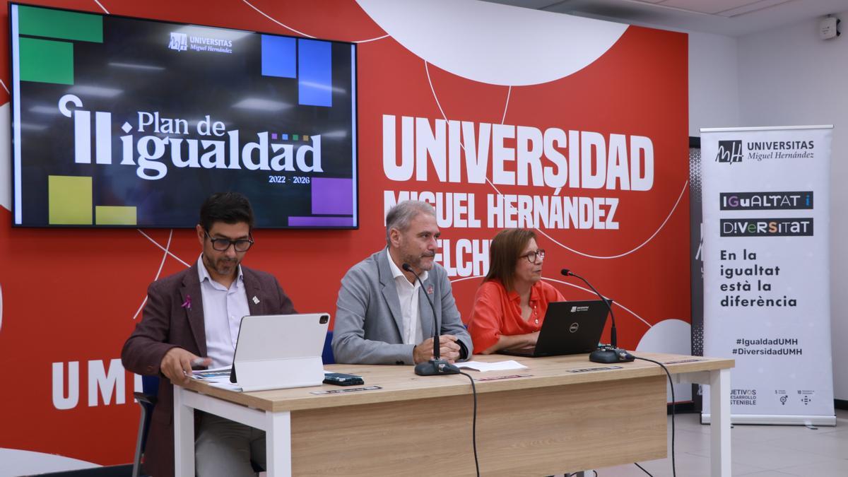 Presentación del II Plan de Igualdad de la UMH de Elche.