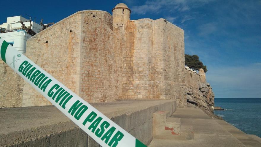 Investigan a dos policías por la muerte de un joven al caer del castillo de Peñíscola