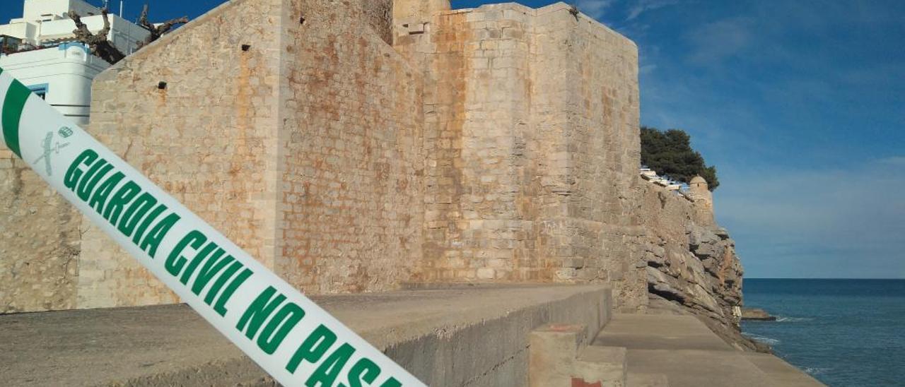 Archivado el caso de la muerte del joven que cayó del castillo de Peñíscola