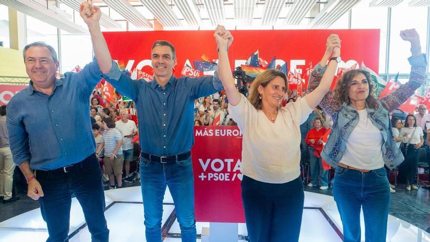 Sánchez repite campaña: “Hay dos maneras de votar a la ultraderecha, votando a Vox o al PP”