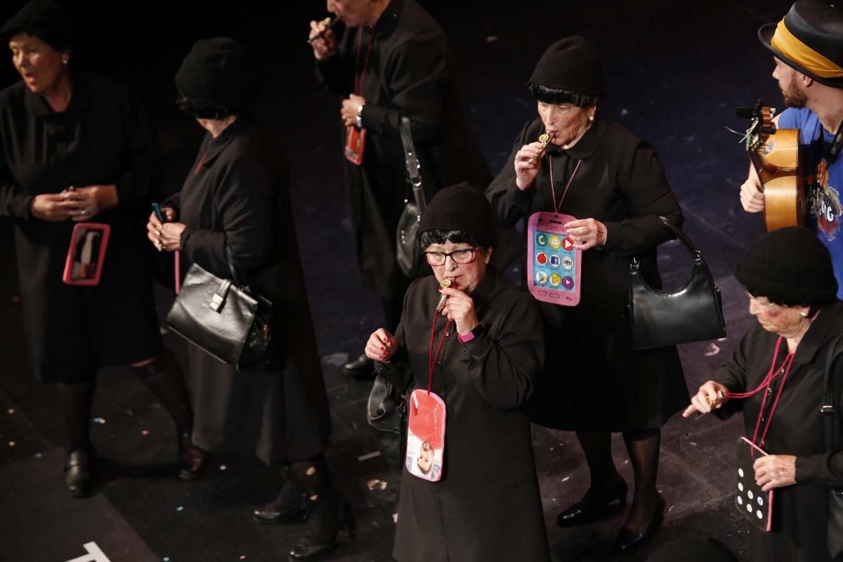 Carnaval de mayores en el Gran Teatro