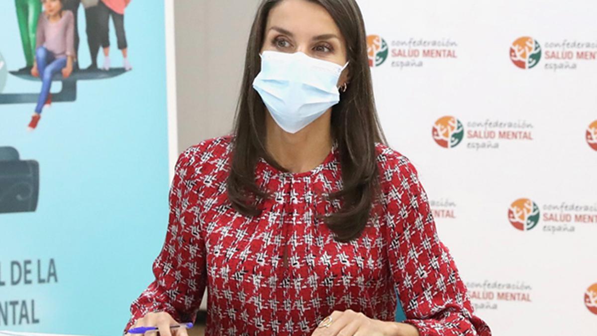 La reina Letizia en la Confederación Salud Mental España