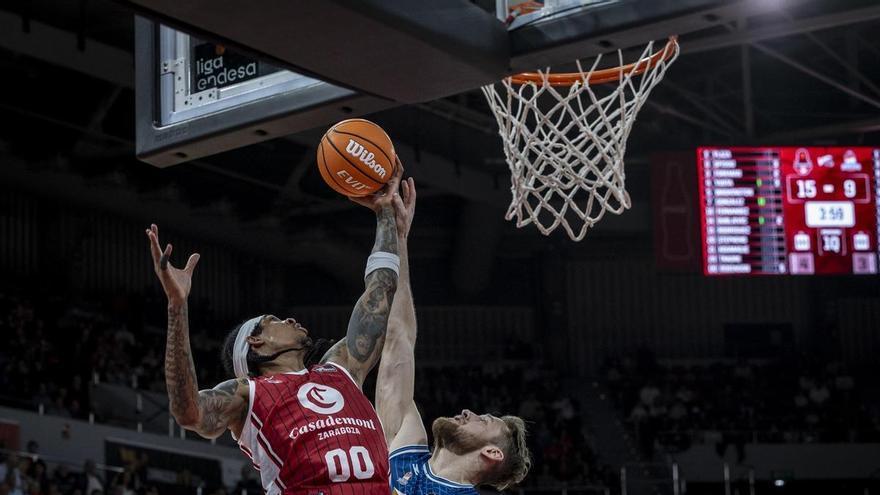 Devin Robinson, jugador del Casademont Zaragoza: "Va a ser duro, el Granada no tiene nada que perder y sí mucho que ganar"