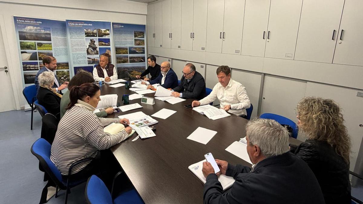 Último pleno celebrado por el Consorcio As Mariñas.