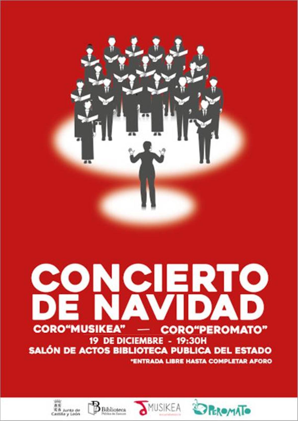 Concierto de Navidad, por coros Musikea y Peromato.