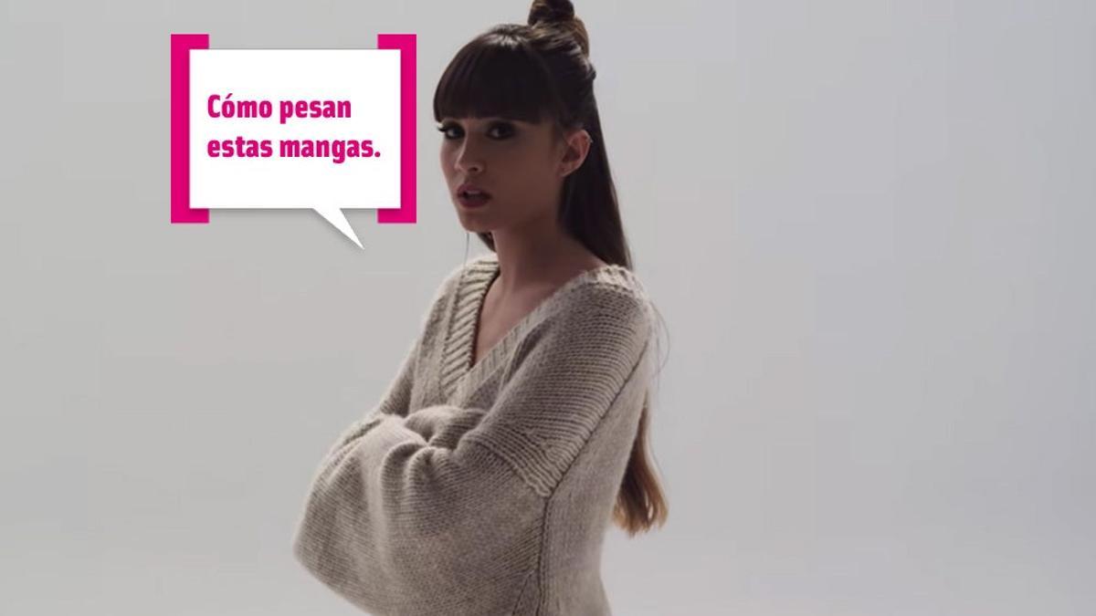 Aitana en el videoclip de su 'Teléfono'