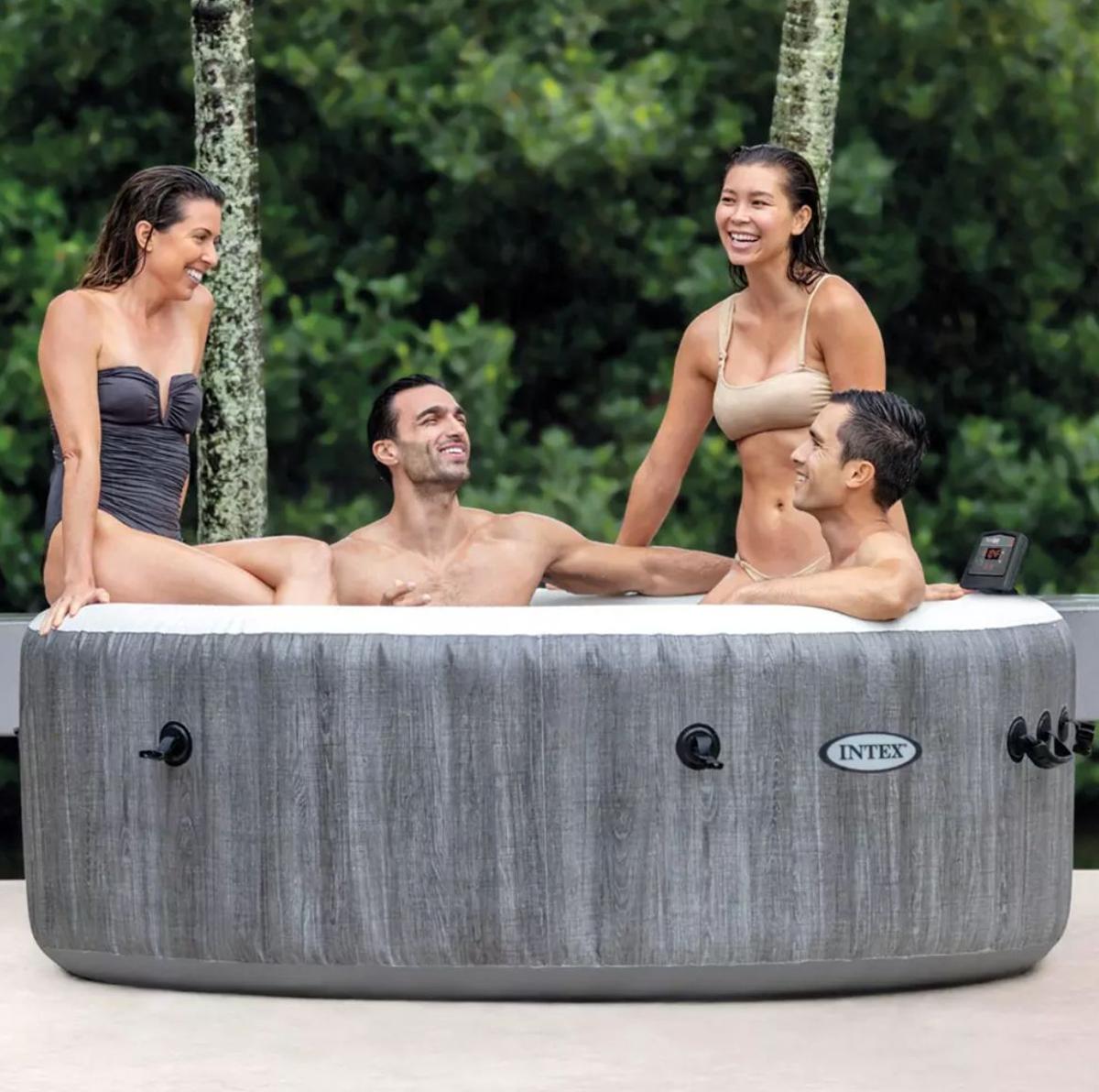 Piscina hinchable de Decathlon