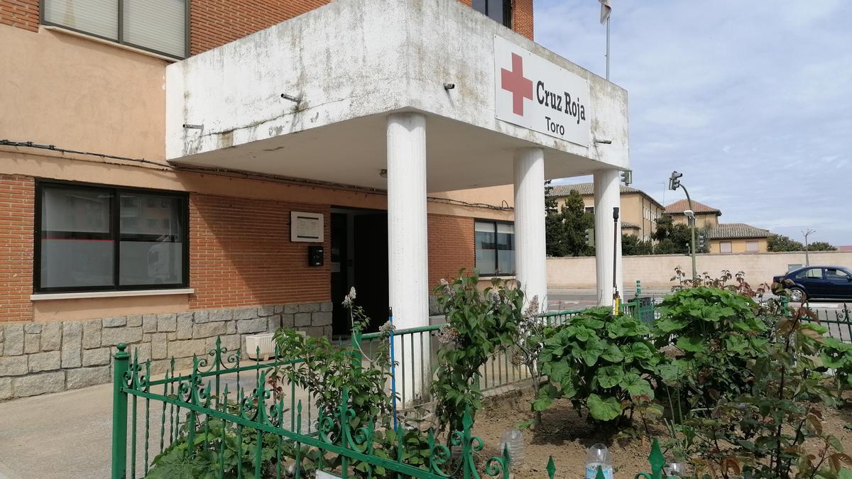 Sede de Cruz Roja de Toro en la que se impartirá el taller de pintura