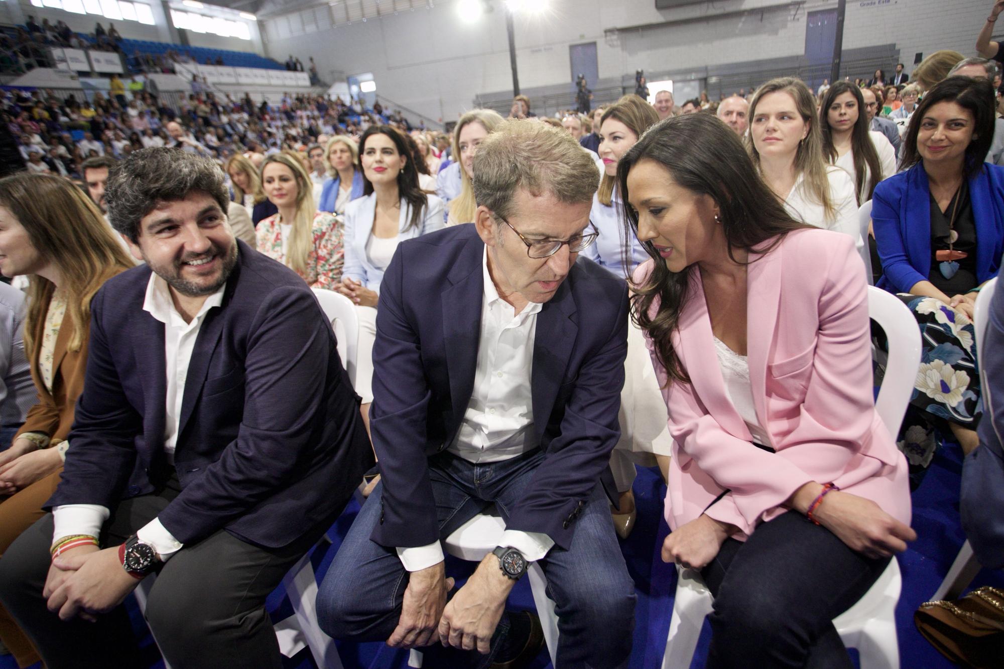 Acto del PP en Murcia con Feijóo