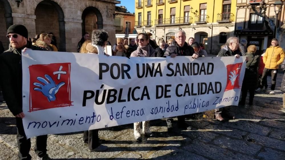 Manifestación en defensa de la Sanidad en Toro