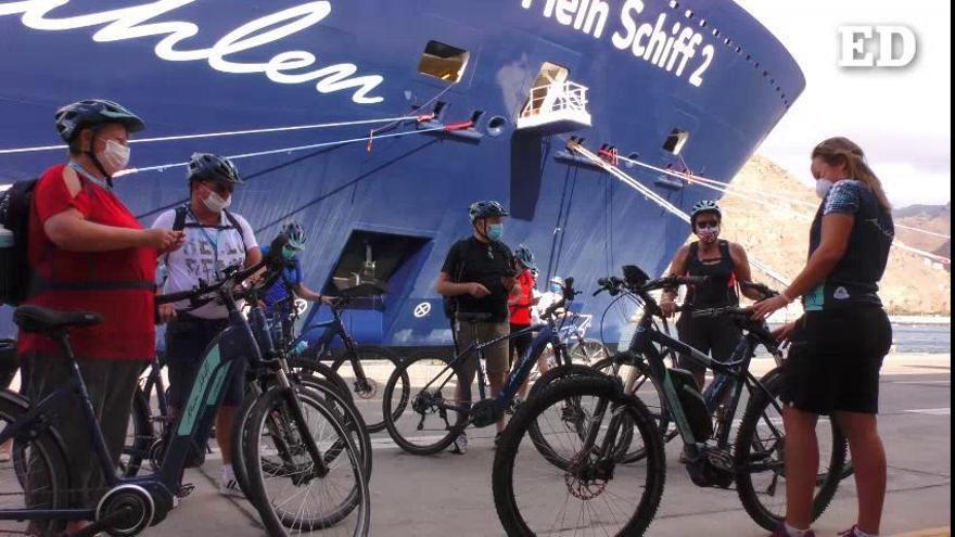 Santa Cruz recibe el primer crucero tras ocho meses de parón por la Covid