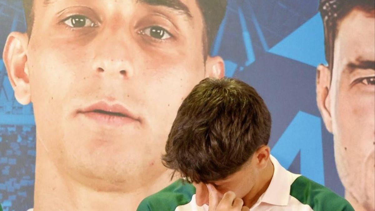 Ramon Terrats, durante su presentación con el Espanyol.