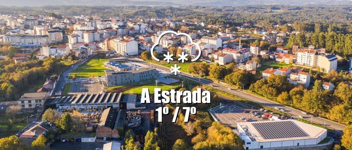 El tiempo en A Estrada: previsión meteorológica para hoy, sábado 24 de enero