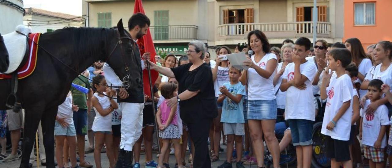 Els Cavallers de Sant Jaume de Manacor, aquest divendres.