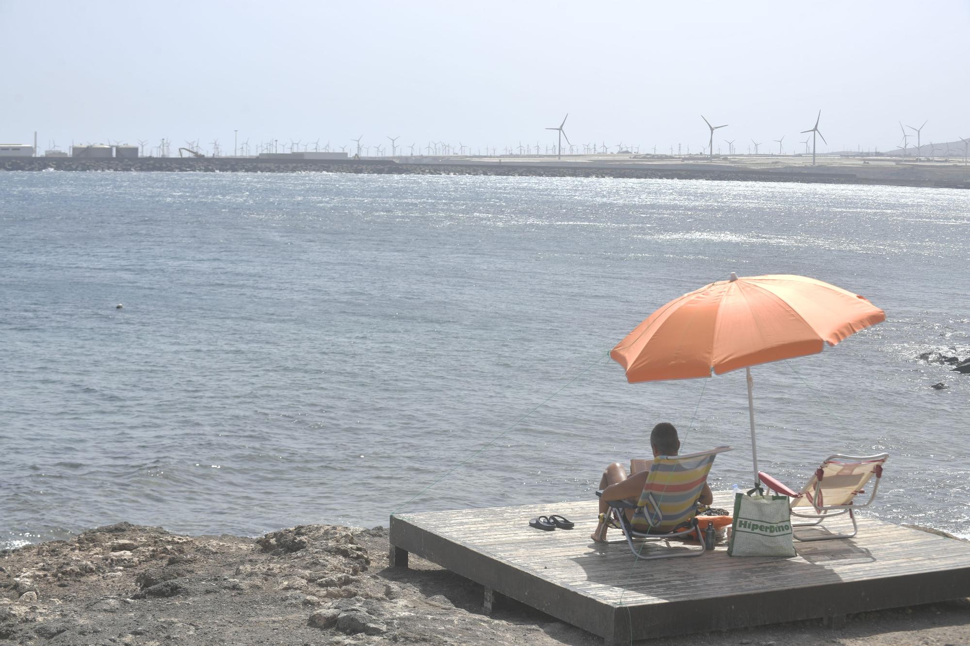 El tiempo en la costa sureste de Gran Canaria (22/08/2023)