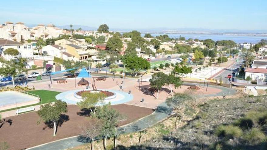 Imagen del Parque Reina de la Sal, en Los Balcones de Torrevieja.