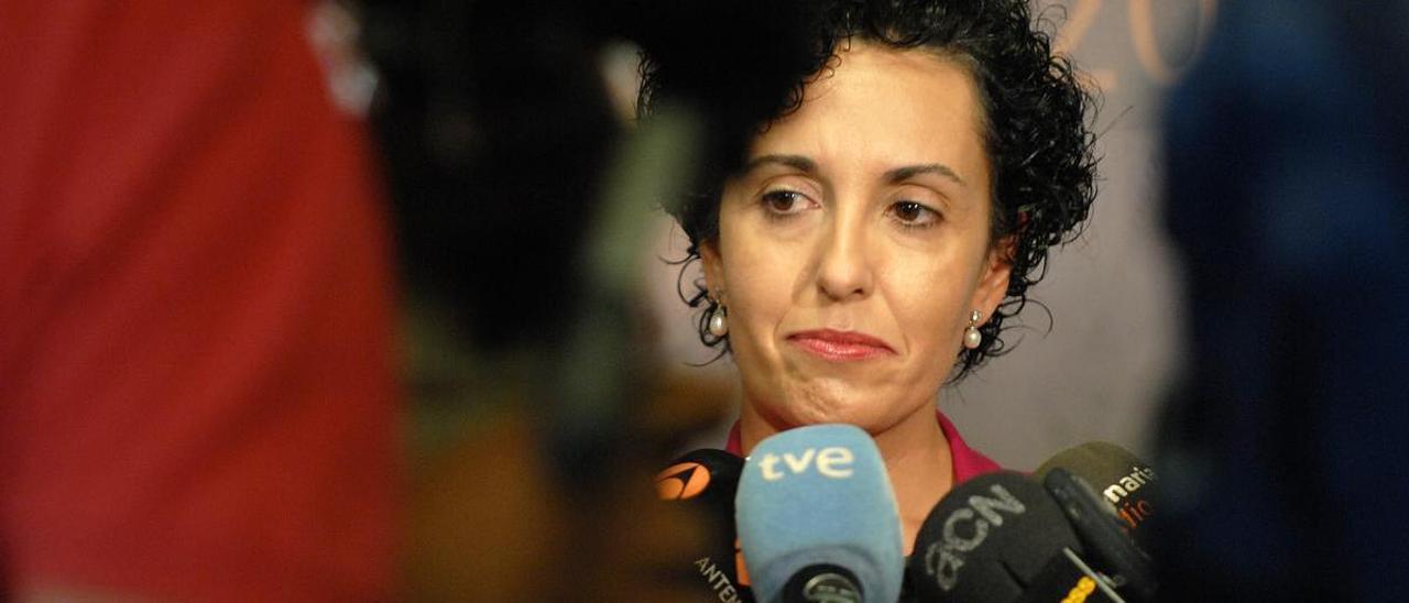 La fiscal delegada de delitos económicos en la Fiscalía de Las Palmas, Evangelina Ríos, en una imagen de archivo