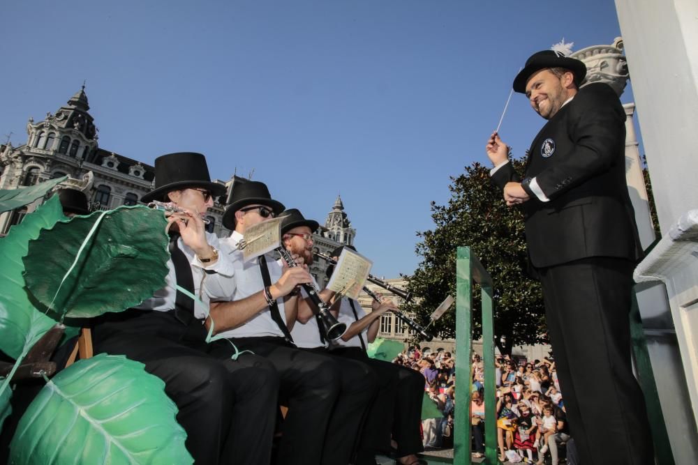 Desfile del Día de América en Asturias