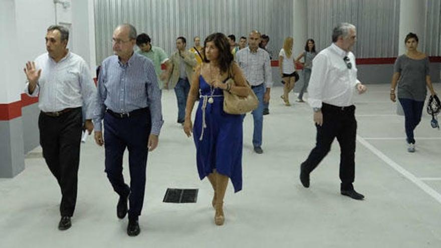 De la Torre y Del Corral visitan la nueva promoción de viviendas de VPO.