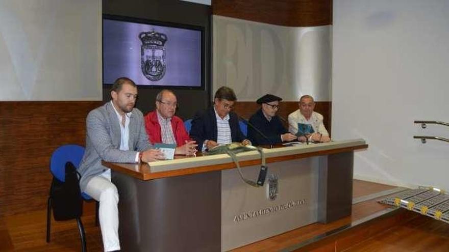 De izquierda a derecha, David Colado, Francisco Vigil, Roberto Sánchez, José Miguel Karrera y José Ramón del Llano.