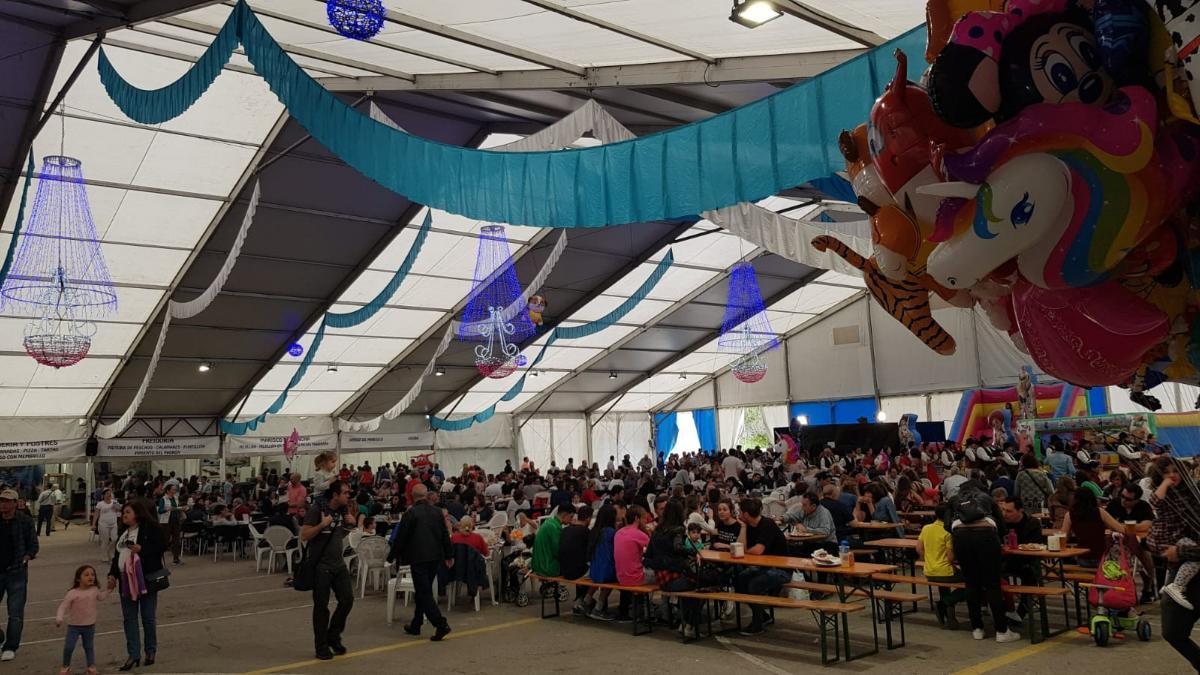Feria del marisco en Alcobendas.