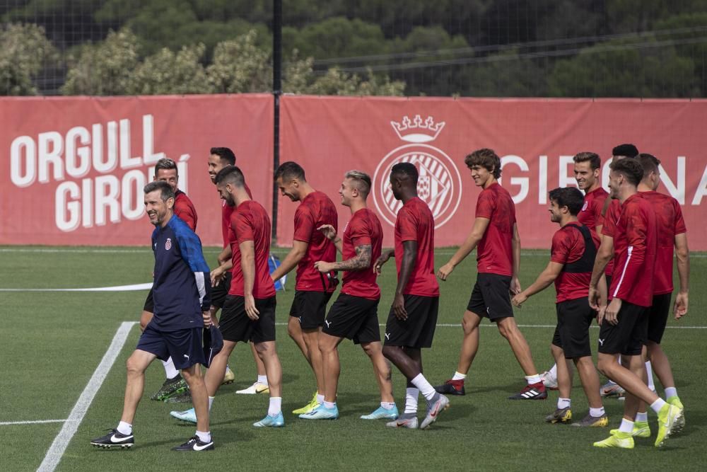 Entrenament del Girona FC