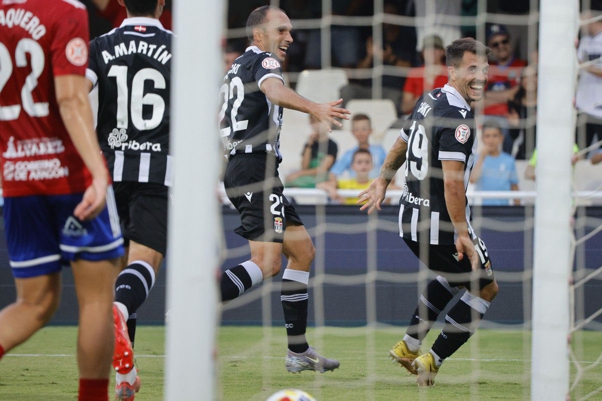 La victoria del FC Cartagena sobre el Tarazona, en imágenes
