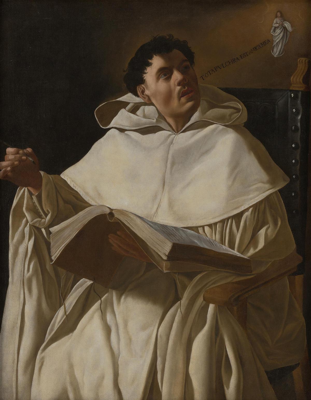 El venerable Miguel Gerónimo Carmelo, cuadro de Zurbarán.