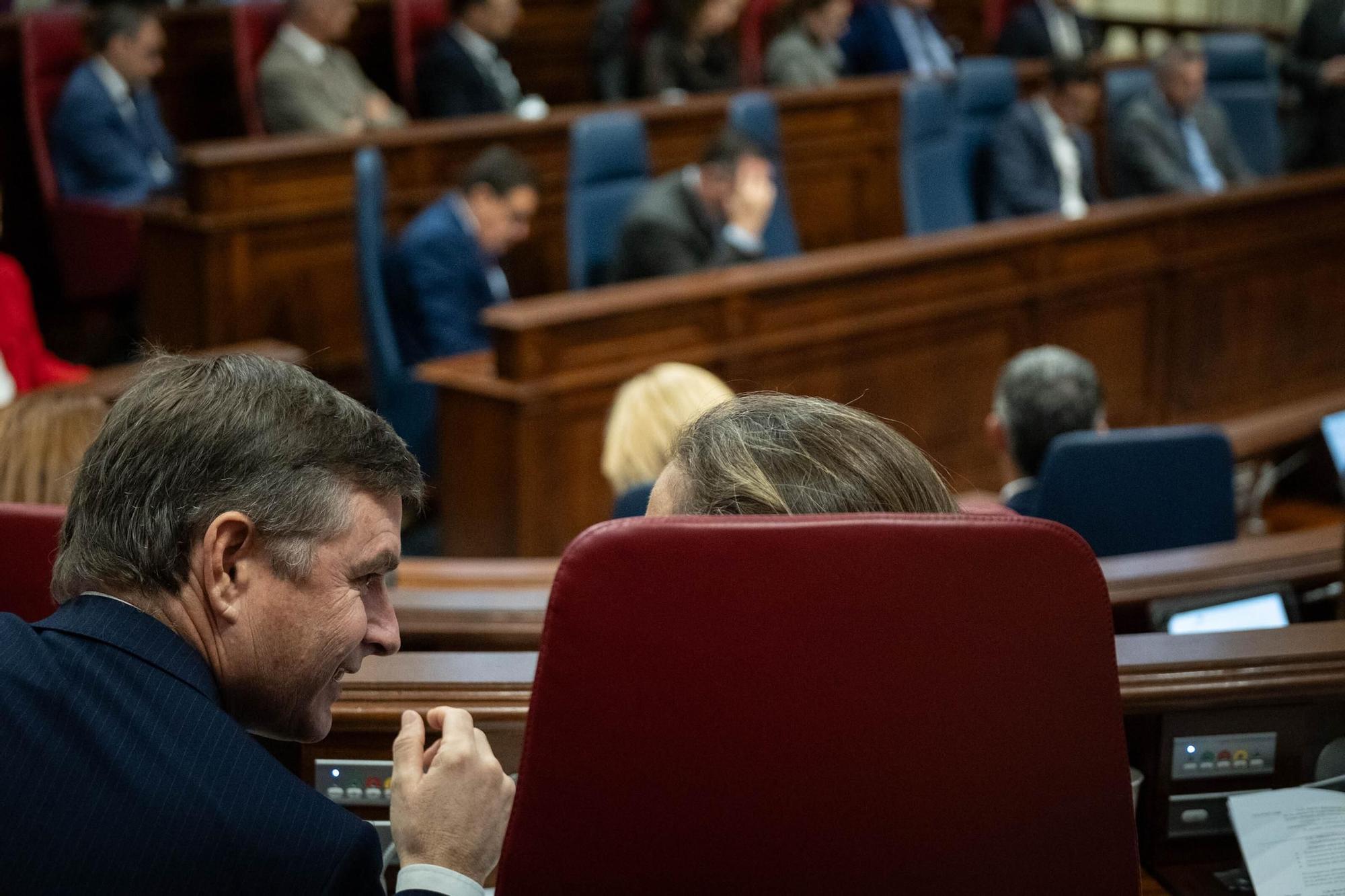 Pleno del Parlamento de Canarias