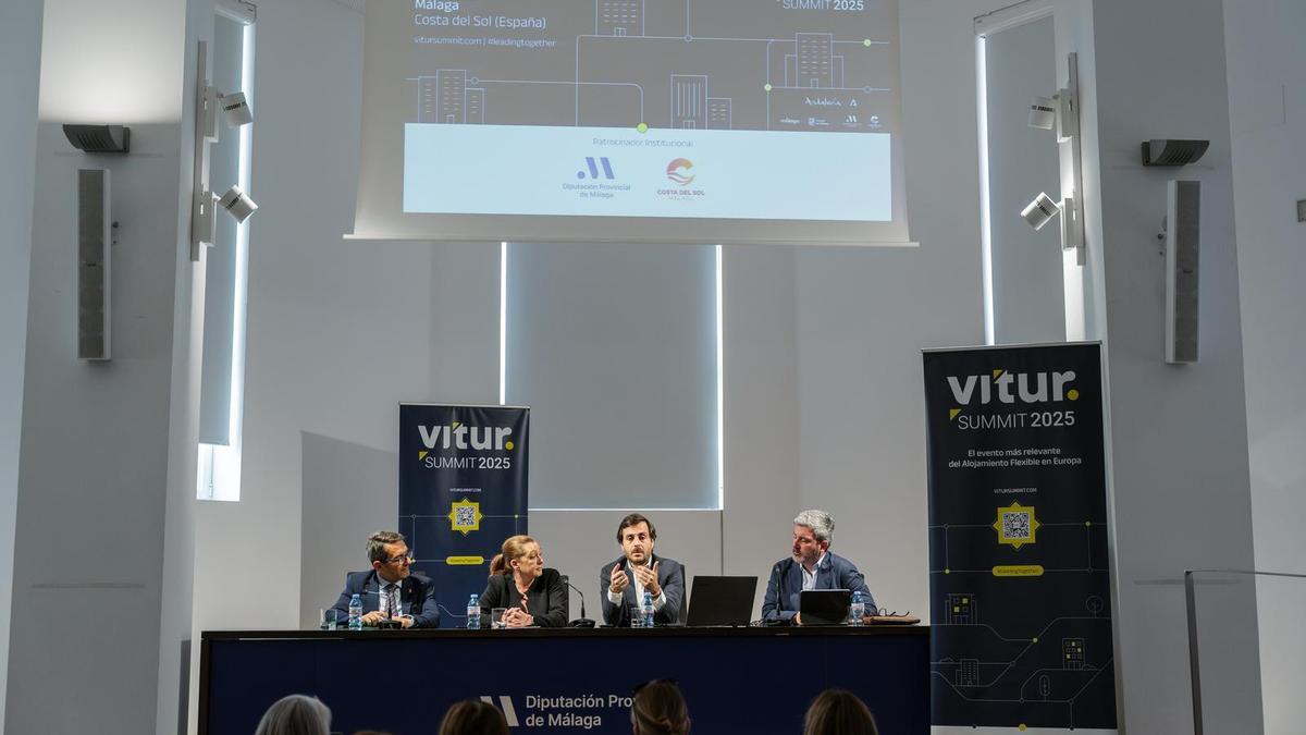 Presentación de las jornadas Vitur Summit 2025 que se celebrará en Málaga.