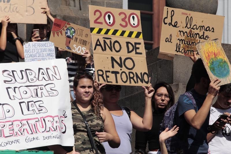 Manifestaciones contra la crisis climática