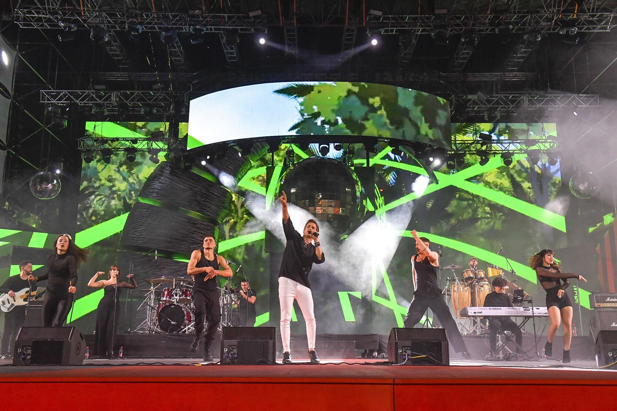 Concierto de Carlos Baute en el Carnaval de Las Palmas de GC