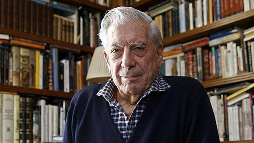 L&#039;escriptor peruà Mario Vargas Llosa.