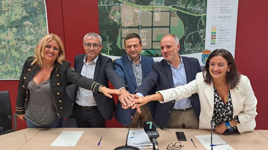 Cuntis aprueba el convenio para destinar seis millones de euros al desarrollo del polígono de A Ran