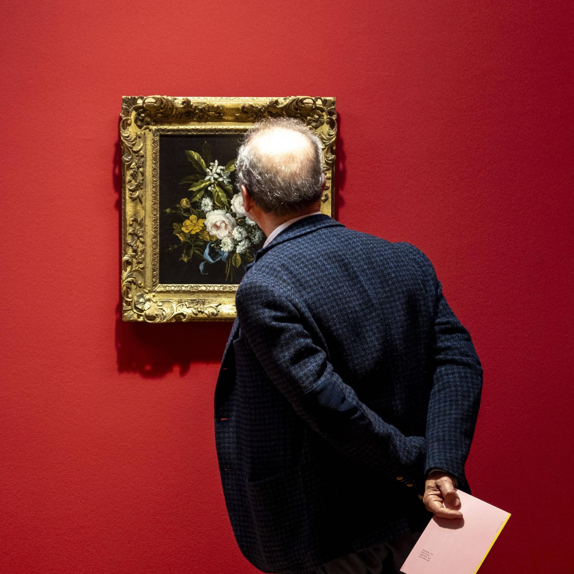 Dos ramos de flores de la baronesa Thyssen para disfrutar con todos los sentidos en el Bellas Artes