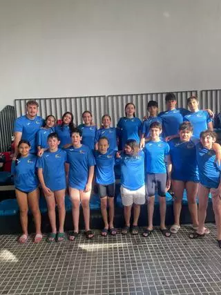 Podios para el Natació Xàtiva en la jornada de la liga alevín y en el Memorial Miguel A. Vives de Elche