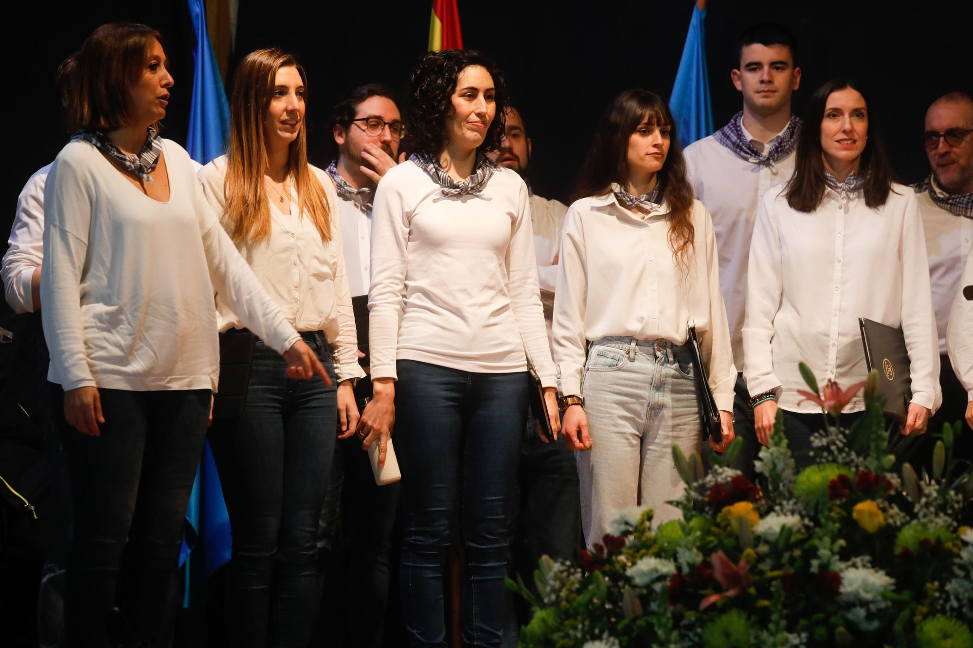 Las Amas de Casa de Luanco, reivindicativas pregoneras de la Fiesta del Cristo del Socorro