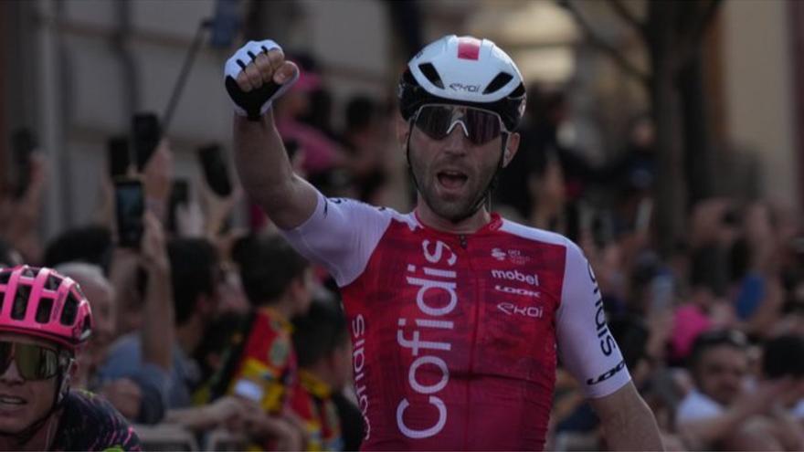 El francés Ben Thomas, el se lleva la quinta etapa del Giro