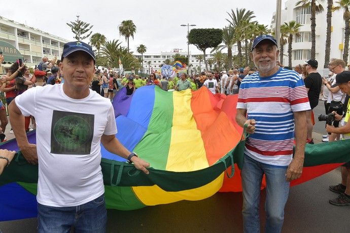 Desfile del Gay Pride en Maspalomas post-Covid