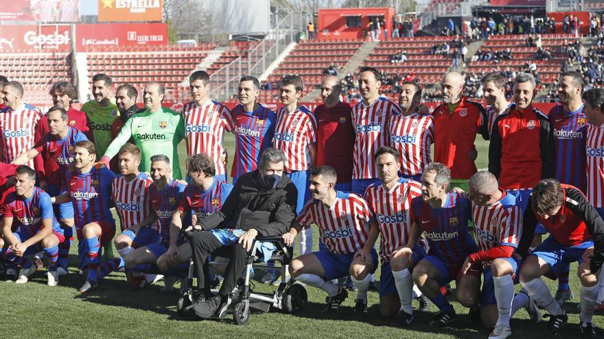 Les llegendes del Girona guanyen el 44è Trofeu Costa Brava en suport a Unzué (2-0)