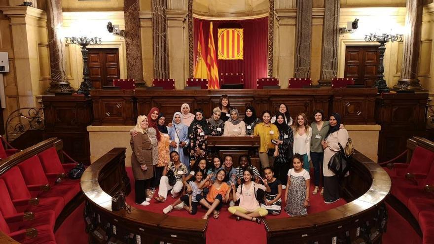 Visita al Parlament de Catalunya.