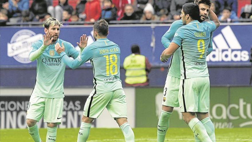 El Barcelona se reencuentra con la victoria en Liga ante Osasuna