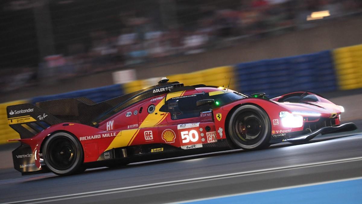 El Ferrari 50, el más rápido en Le Mans